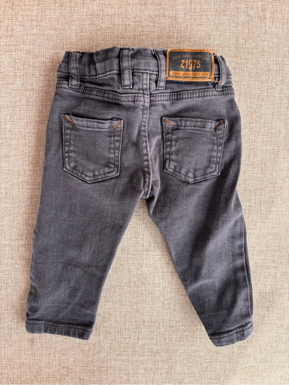 Zara gray stretch denim jeans